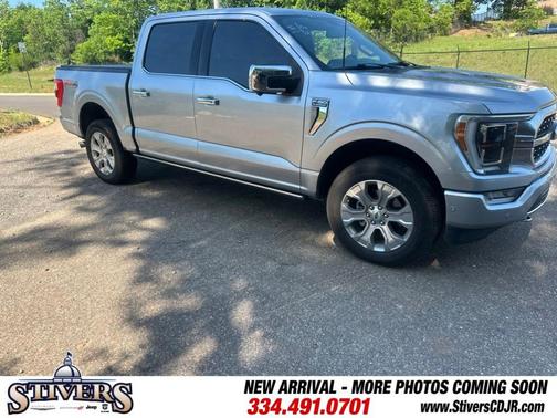 Silver Metallic 2022 Ford F-150 Platinum