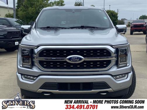 Silver Metallic 2022 Ford F-150 Platinum