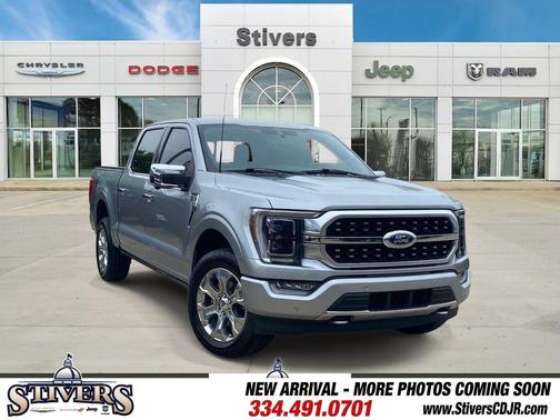 Silver Metallic 2022 Ford F-150 Platinum