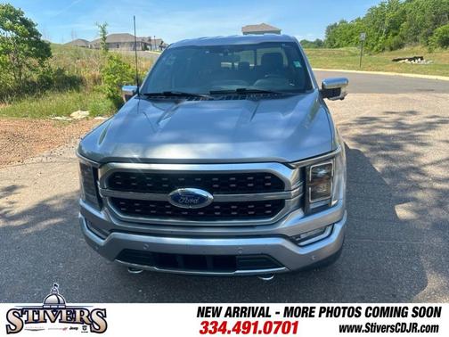 Silver Metallic 2022 Ford F-150 Platinum