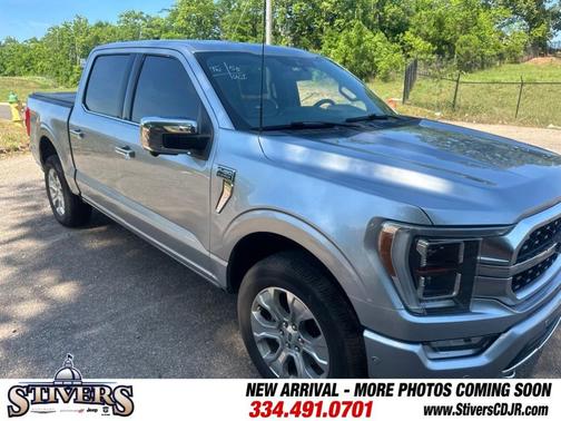 Silver Metallic 2022 Ford F-150 Platinum