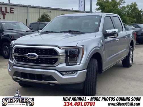 Silver Metallic 2022 Ford F-150 Platinum