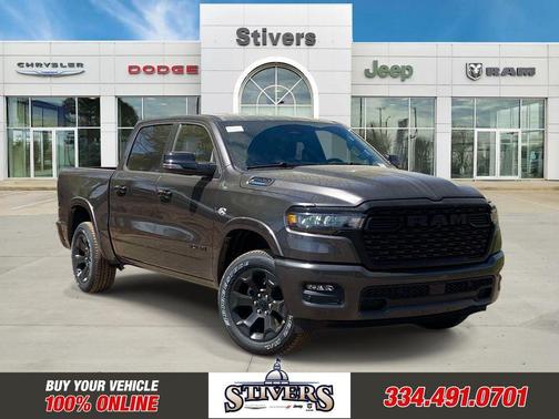 Granite Crystal Clearcoat Metallic 2026 RAM 1500 Big Horn/Lone Star