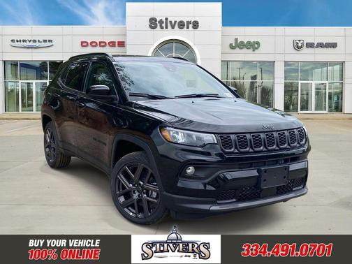 Diamond Black 2026 Jeep Compass Latitude