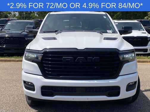 Bright White Clearcoat 2026 RAM 1500 Laramie