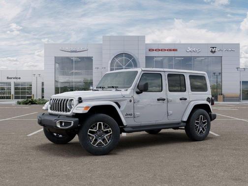 Bright White Clearcoat 2026 Jeep Wrangler Sahara