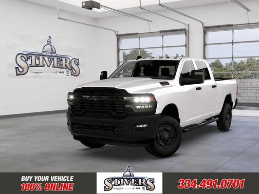 Bright White Clearcoat 2026 RAM 2500 Tradesman