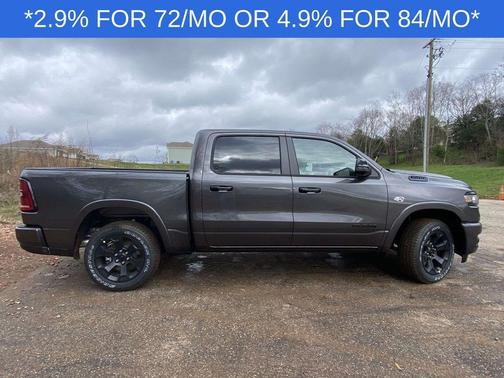 Granite Crystal Clearcoat Metallic 2026 RAM 1500 Big Horn/Lone Star