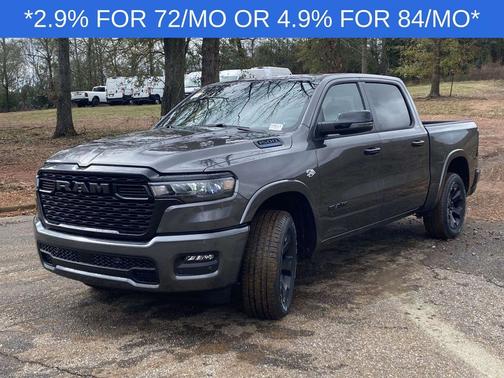 Granite Crystal Clearcoat Metallic 2026 RAM 1500 Big Horn/Lone Star