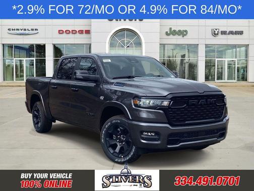 Granite Crystal Clearcoat Metallic 2026 RAM 1500 Big Horn/Lone Star