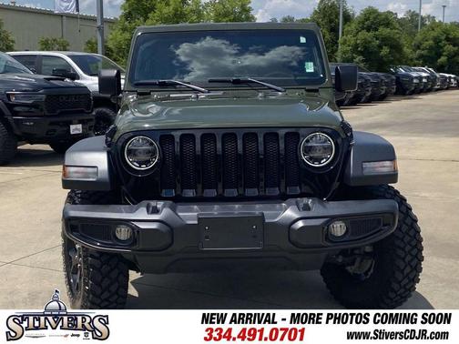 Sarge Green Clearcoat 2021 Jeep Wrangler Unlimited Sport