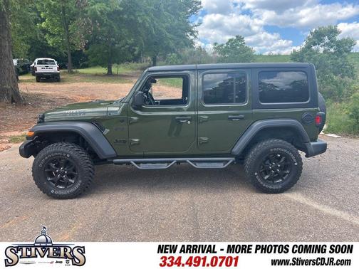 Sarge Green Clearcoat 2021 Jeep Wrangler Unlimited Sport
