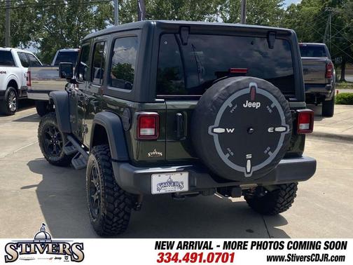 Sarge Green Clearcoat 2021 Jeep Wrangler Unlimited Sport