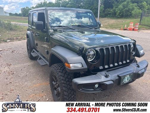Sarge Green Clearcoat 2021 Jeep Wrangler Unlimited Sport