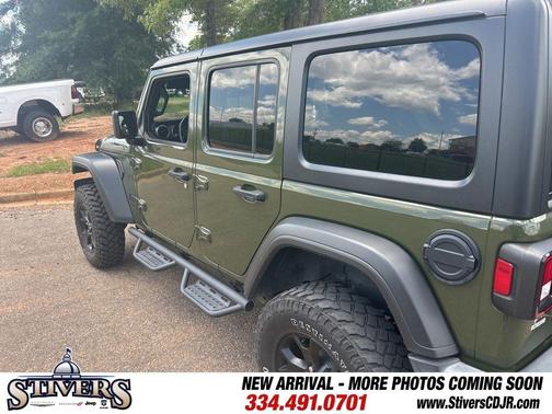 Sarge Green Clearcoat 2021 Jeep Wrangler Unlimited Sport