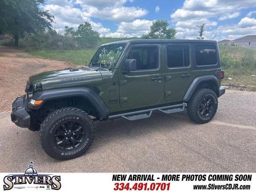 Sarge Green Clearcoat 2021 Jeep Wrangler Unlimited Sport