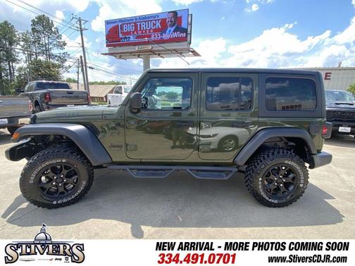 Sarge Green Clearcoat 2021 Jeep Wrangler Unlimited Sport