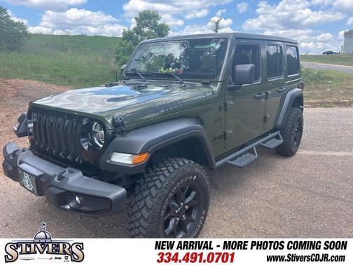 Sarge Green Clearcoat 2021 Jeep Wrangler Unlimited Sport