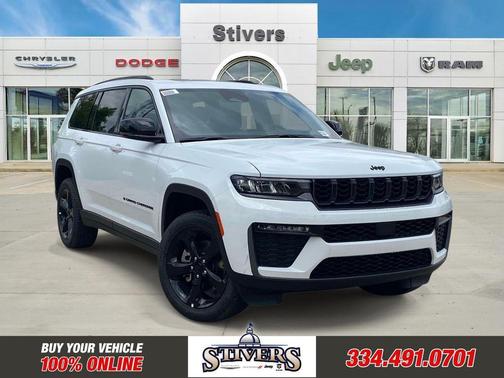 Bright White Clearcoat 2026 Jeep Grand Cherokee L Limited