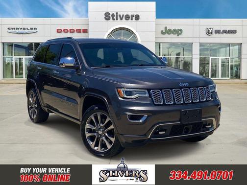 Granite Crystal Clearcoat Metallic 2017 Jeep Grand Cherokee Overland