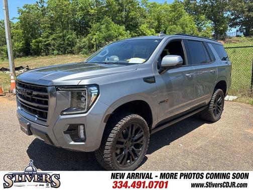 Satin Steel Metallic 2021 GMC Yukon AT4