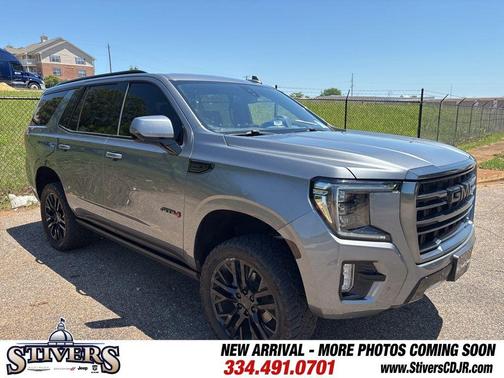 Satin Steel Metallic 2021 GMC Yukon AT4