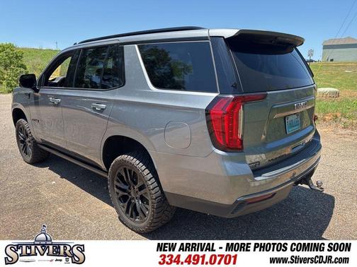 Satin Steel Metallic 2021 GMC Yukon AT4