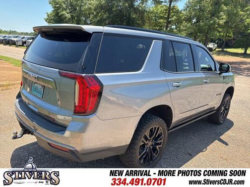 Satin Steel Metallic 2021 GMC Yukon AT4