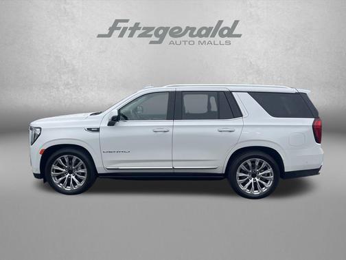 White Frost Tricoat 2024 GMC Yukon Denali