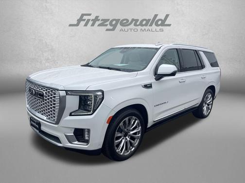 White Frost Tricoat 2024 GMC Yukon Denali