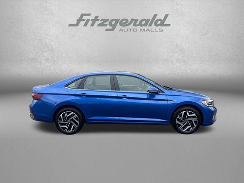 Rising Blue Metallic 2024 Volkswagen Jetta 1.5T SEL