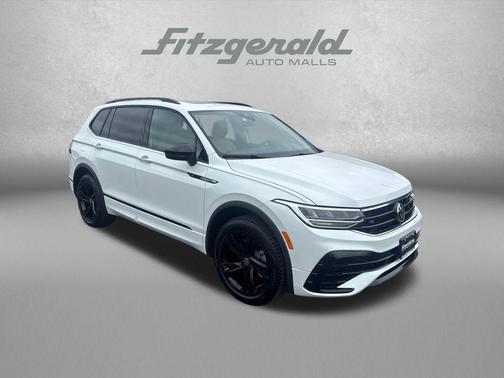 Opal White Pearl 2024 Volkswagen Tiguan 2.0T SE R-Line Black 4MOTION