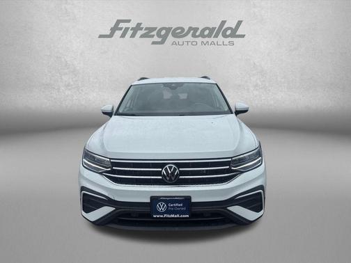 Pure White 2024 Volkswagen Tiguan 2.0T S 4MOTION