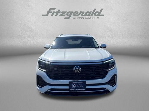 Opal White 2024 Volkswagen Atlas 2.0T SEL Premium R-Line 4MOTION