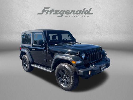 Black Clearcoat 2023 Jeep Wrangler Sport