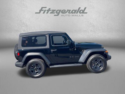 Black Clearcoat 2023 Jeep Wrangler Sport
