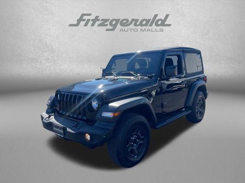 Black Clearcoat 2023 Jeep Wrangler Sport