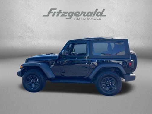 Black Clearcoat 2023 Jeep Wrangler Sport