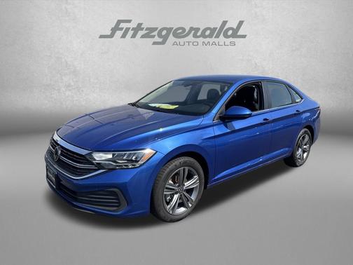 Rising Blue Metallic 2024 Volkswagen Jetta 1.5T SE