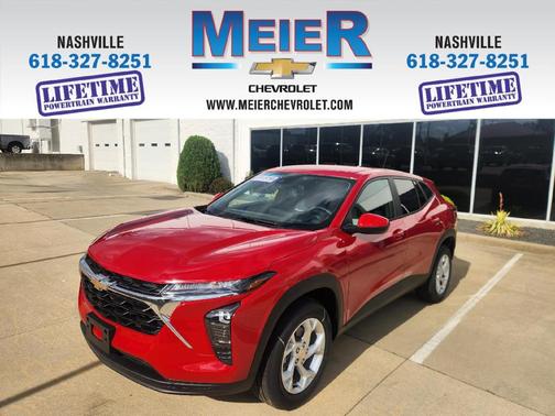 Red 2026 Chevrolet Trax LS