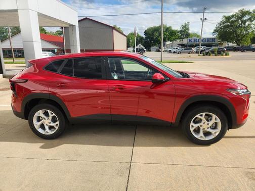 Red 2026 Chevrolet Trax LS