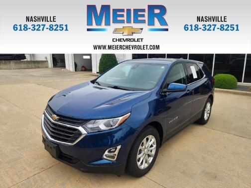 Pacific Blue Metallic 2020 Chevrolet Equinox 1LT