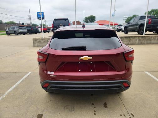 Crimson Metallic 2024 Chevrolet Trax LS
