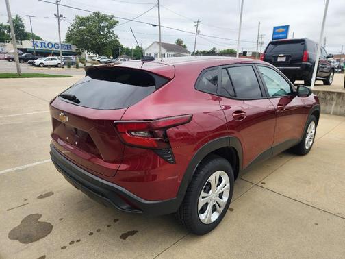 Crimson Metallic 2024 Chevrolet Trax LS
