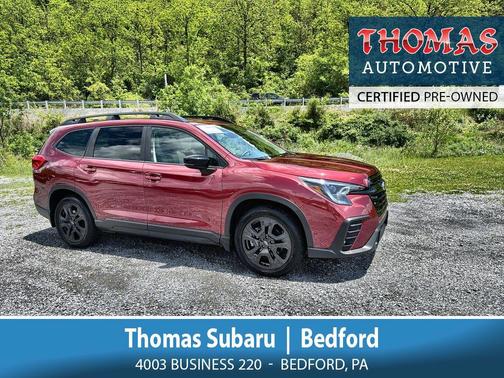 Crimson Red Pearl 2024 Subaru Ascent Onyx Edition 7-Passenger