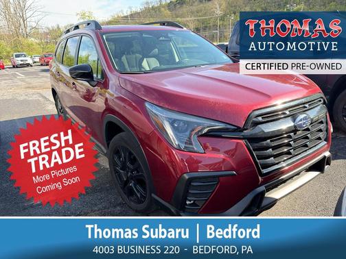 Crimson Red Pearl 2024 Subaru Ascent Onyx Edition 7-Passenger