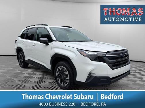 Crystal White Pearl 2026 Subaru Forester Premium