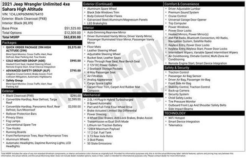 2021 Jeep Wrangler Unlimited 4xe Sahara