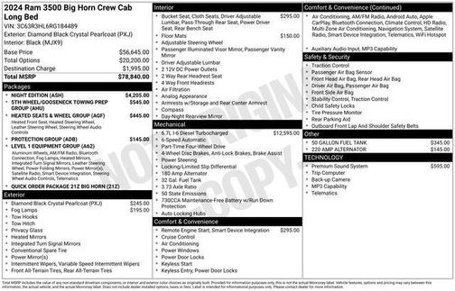 2024 RAM 3500 Big Horn