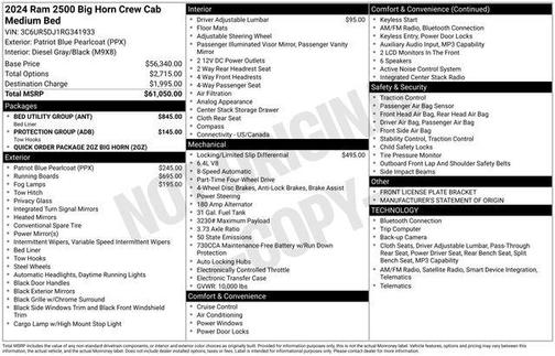 2024 RAM 2500 Big Horn